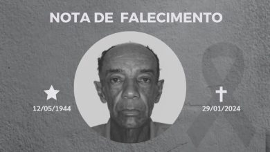 Nota De Pesar 1° Sargento PM Veterano Sebastiao De Paula Umbelino